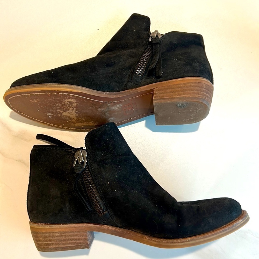 Gianni Bini Black Ankle Boots - Picture 6 of 8